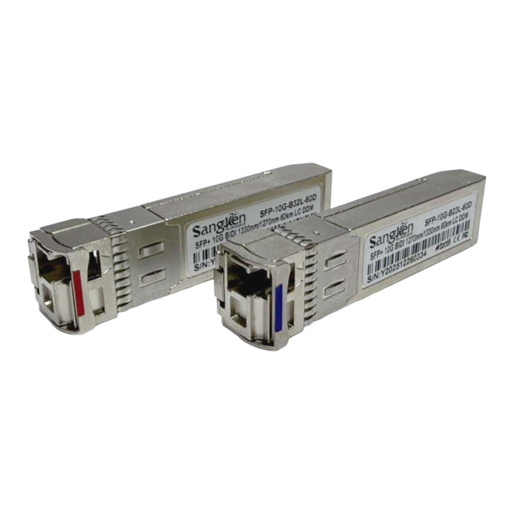 10G SFP BiDi Tx1330nm/Rx1270nm 60km LC Single Mode
