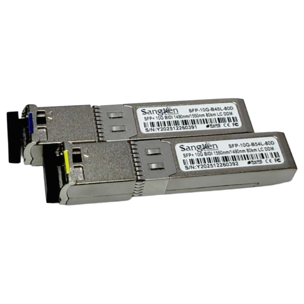 10G SFP BiDi Tx1550nm/Rx1490nm 80km LC Single Mode