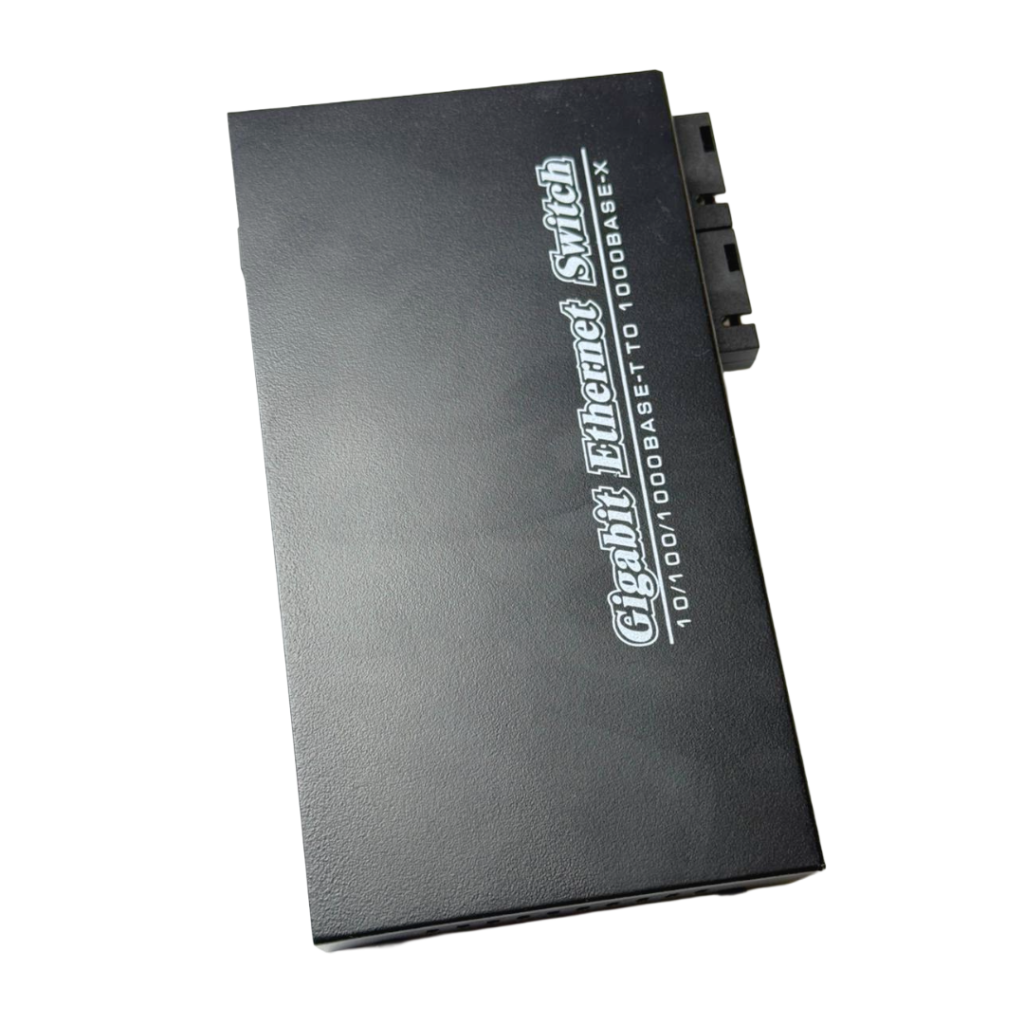 POE Media Converter 1G 2SC 4Rj45